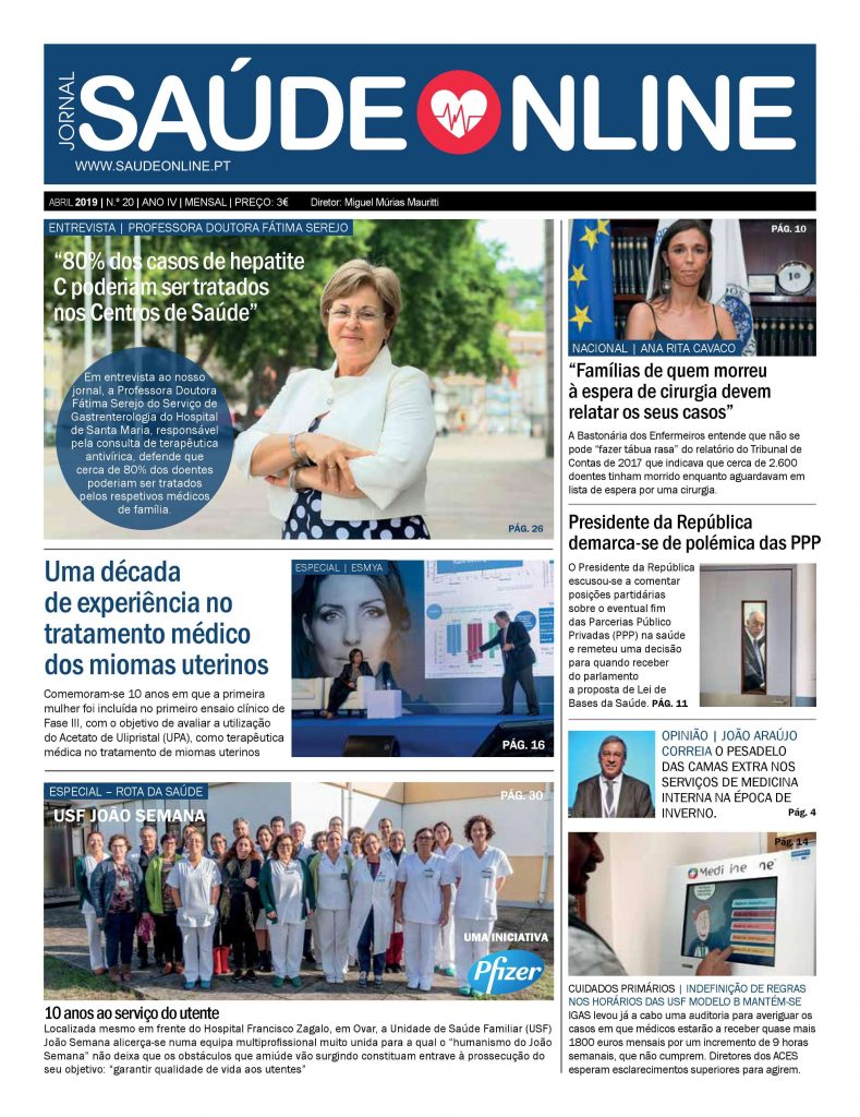 Saudeonline Jornal Abril 2019