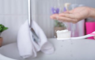 linha lavar dentes