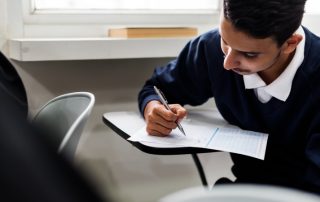 exames escolares