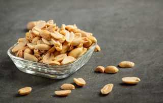 consumo de amendoins