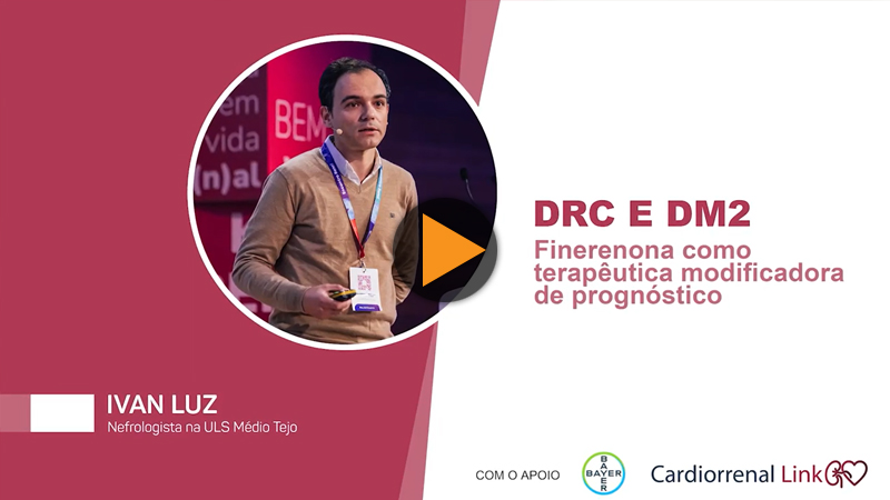 <i class="iconlock fa fa-lock fa-1x" aria-hidden="true" style="color:#e82d43;"></i> Doença renal crónica e DM2. Finerenona como terapêutica modificadora de prognóstico