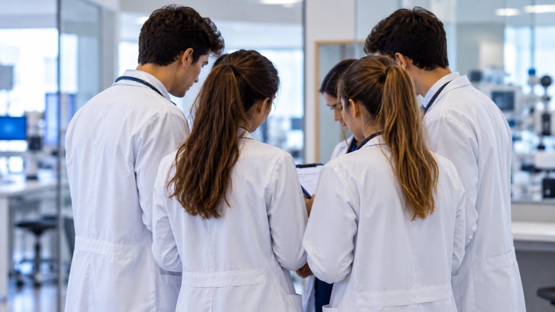 ULS Santa Maria recebe internos de Oftalmologia para formação em simulação cirúrgica