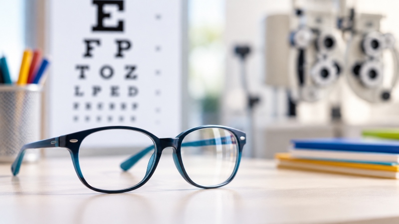 Óculos <i class="iconlock fa fa-lock fa-1x" aria-hidden="true" style="color:#e82d43;"></i> Lentes oftálmicas especiais reduzem a progressão da miopia infantil