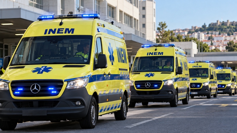 Socorro pré-hospitalar reforçado com 64 ambulâncias e passa a contar com 581 veículos